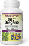 Natural Factors Oil of Oregano 60's