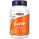 NOW 5-HTP 100mg - 120 Veggie Capsules
