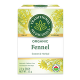 Traditional Medicines Organic Fennel Tea - 16 Bags