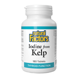 Natural Factors Iodine From Kelp - 180 Tablets