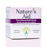 Nature's Aid True Natural Bath Bomb Calming Lavender 85g