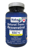Naka Natural Trans Resveratrol - 75 Capsules