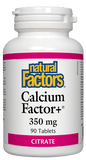 Natural Factors Calcium Factor+® 350 mg - 90 Tablets