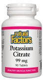 Natural Factos Potassium Citrate 99mg - 90 Tablets