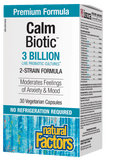 Natural Factors Calm Biotic 3 Billion - 30 Capsules