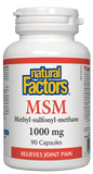 Natural Factors MSM 1000mg - 90 Capsules