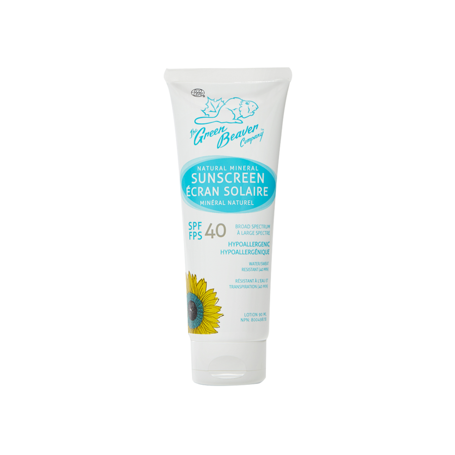 Green Beaver Mineral Sunscreen Lotion SPF 40 - 90ml
