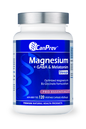 CanPrev Magnesium + GABA & Melatonin - 120 capsules