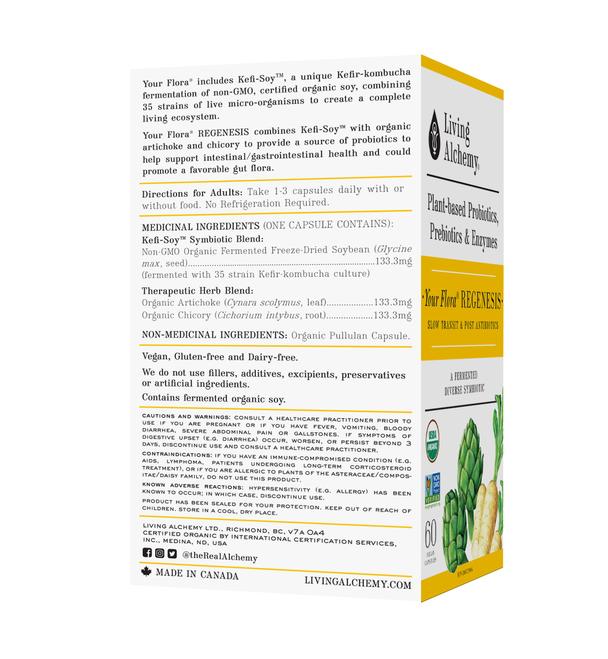 Living Alchemy Your Flora Regenesis - 60 Capsules