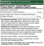 MegaFood B12 Energy Ginger - 90 Gummies