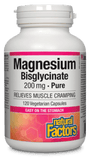 Natural Factors Magnesium Bisglycinate 200mg - 120 Capsules