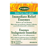 Flora Immediate Relief Enzymes - 21 Capsules